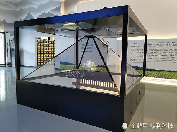 蟻利3D全息投影技術 走進鄉村振興田園綜合展示館