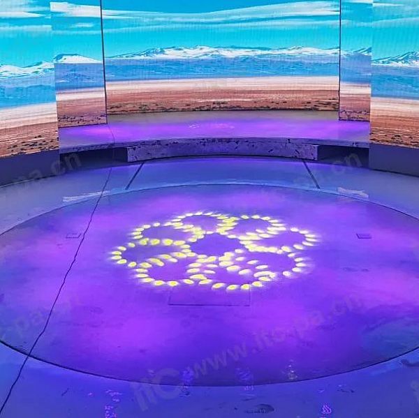 itc助力中電華星打造現代科技智能展廳