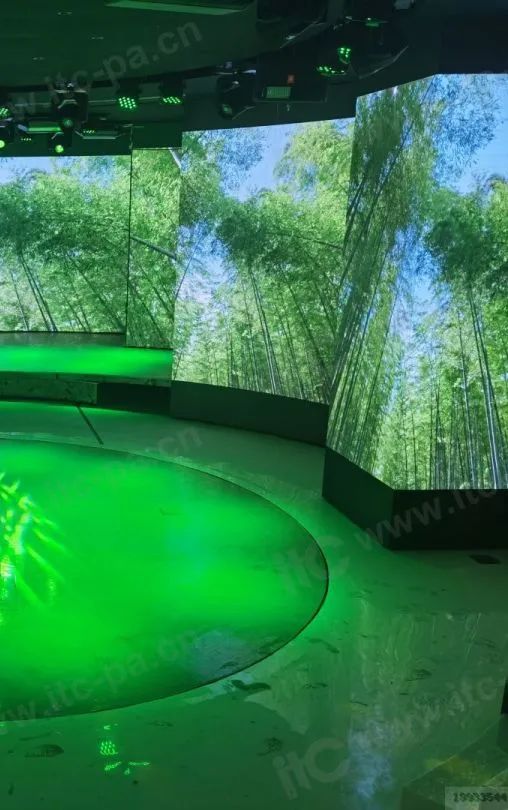 itc助力中電華星打造現代科技智能展廳