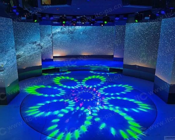 itc助力中電華星打造現代科技智能展廳