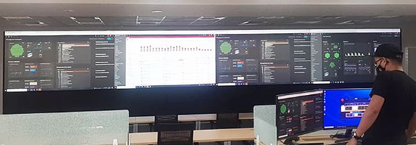 彩訊科技為菲律賓馬尼拉電力某公司提供監控大廳可視化管理系統