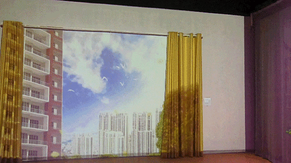 百年建筑延壽5D展廳，采用數字技術沉浸式場景的互動體驗空間