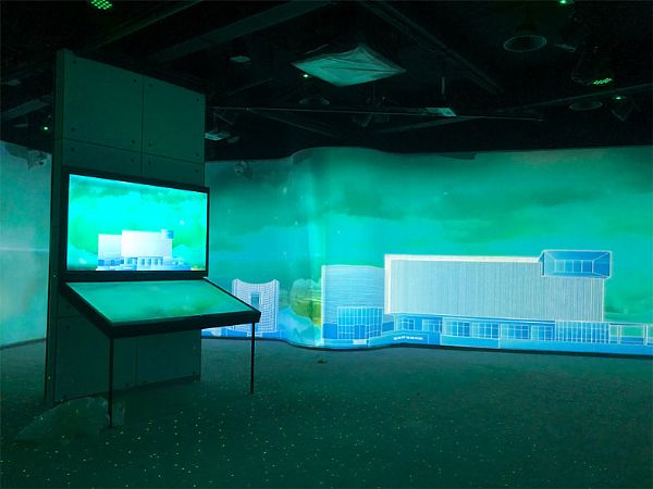 百年建筑延壽5D展廳，采用數字技術沉浸式場景的互動體驗空間