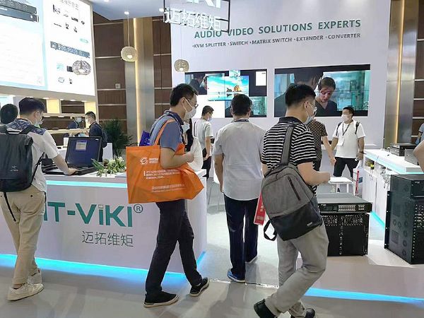 廣東視騰電子成功參展北京 InfoComm China 2021現場人潮涌動