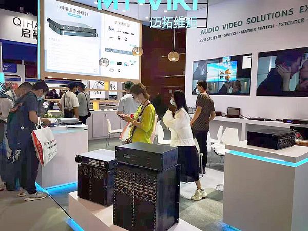 廣東視騰電子成功參展北京 InfoComm China 2021顧客絡繹不絕