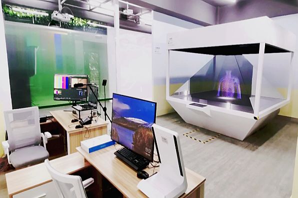 幻影成像展示柜