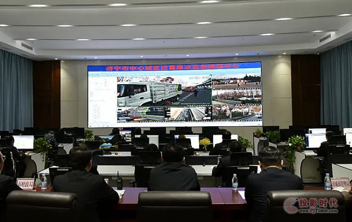 多維感知 應急指揮 | 清新互聯助力山東濟寧掃雪除冰應急演練