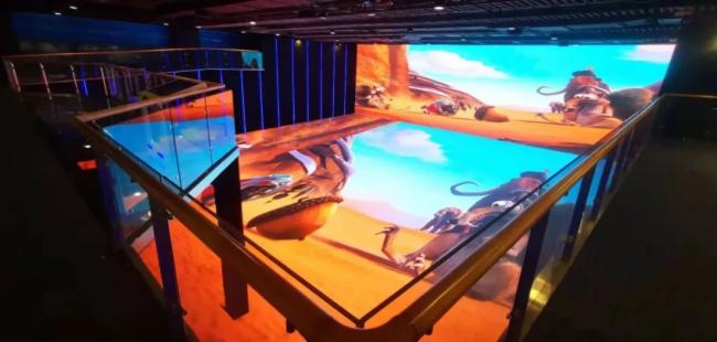 河南鶴壁科技館城 | 邁普視通點亮大型3D裸眼LED屏