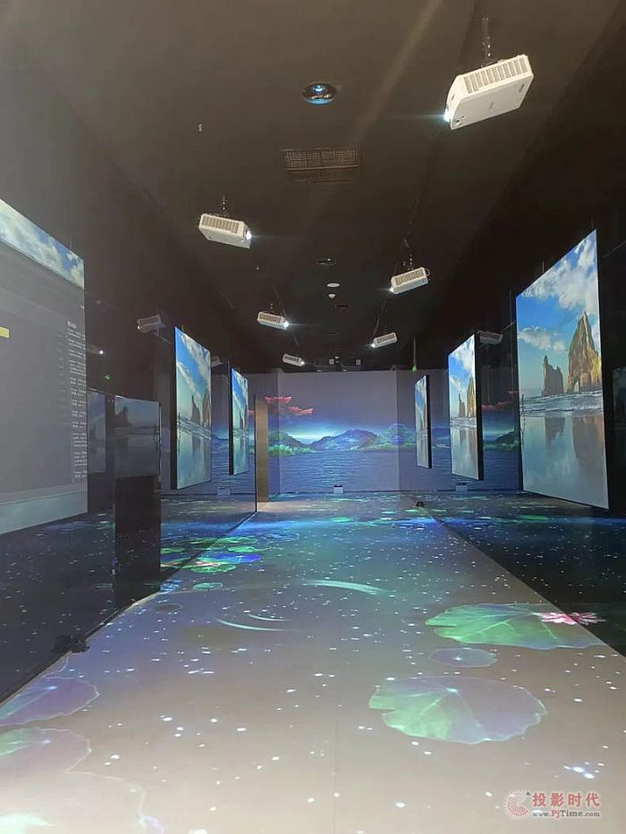 深圳首個沉浸式互動體驗生態文明展覽館驚艷亮相，建業顯示技術攜手麗訊激光投影加持