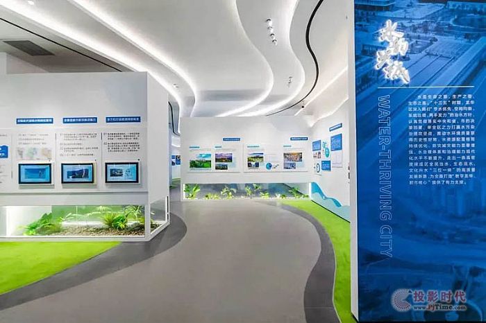 深圳首個沉浸式互動體驗生態文明展覽館驚艷亮相，建業顯示技術攜手麗訊激光投影加持