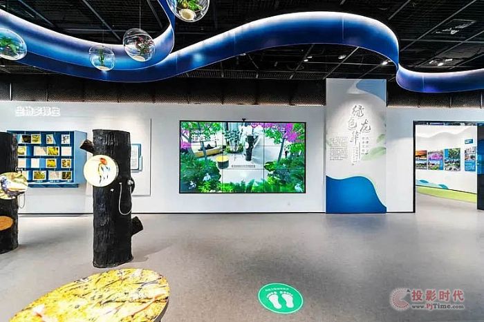 深圳首個沉浸式互動體驗生態文明展覽館驚艷亮相，建業顯示技術攜手麗訊激光投影加持