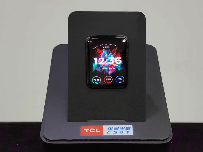 TCL華星發(fā)布全球首款0.016Hz超低頻OLED穿戴設(shè)備屏