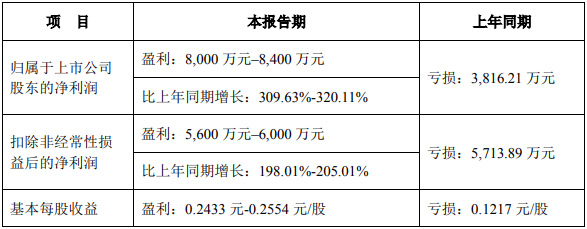 艾比森發布2022年半年度業績預告