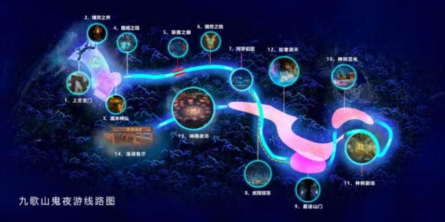 麗訊激光投影機(jī)打造戶外夜游項(xiàng)目：張家界《九歌·山鬼》