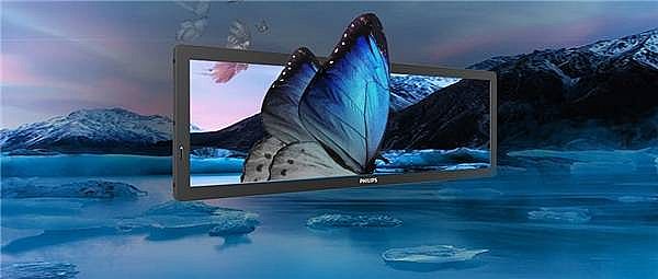 飛利浦電子墨水屏 矚目而來|全彩電子墨水屏28BDL4050I  飛利浦全彩電子墨水屏28BDL4050I 3840*1080P高清分辨率電子紙 28寸墨水屏 第1張