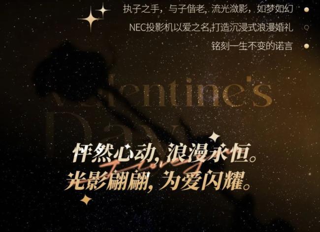NEC丨光影鐫刻 至愛不渝