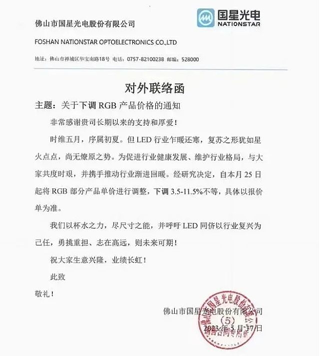 LED調價周：背后的邏輯是什么