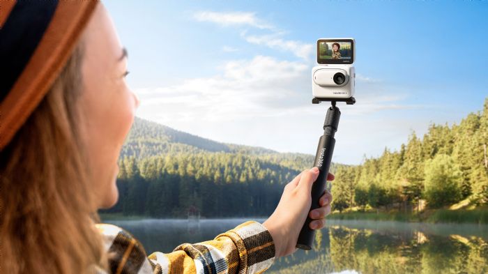 影石Insta360 拇指相機 GO 3：輕巧便攜、解放雙手