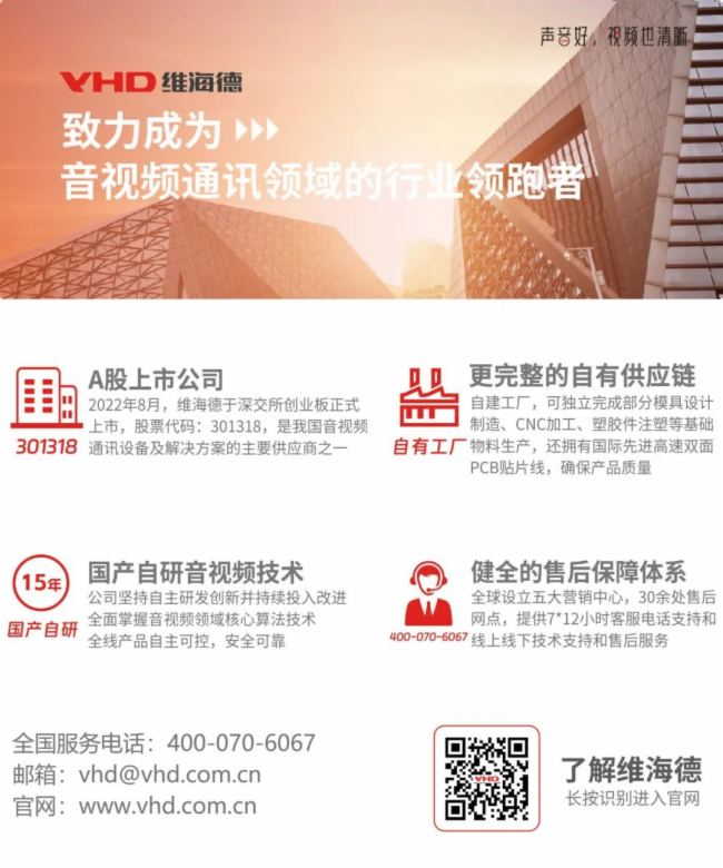 2023MWC上海閉幕 VHD維海德亮相展示視頻會(huì)議全場(chǎng)景創(chuàng)新實(shí)力