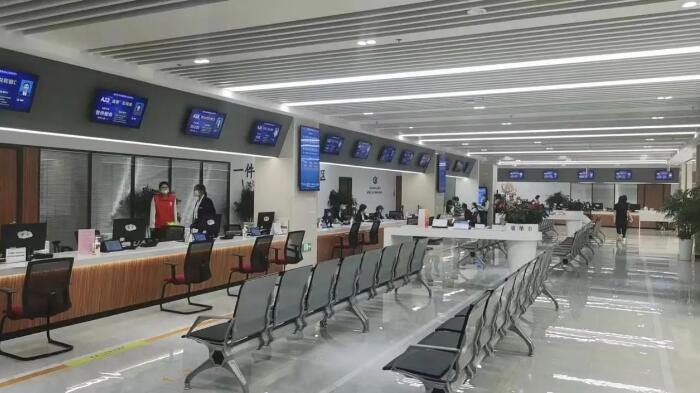 案例丨陜西省西安市雁塔區政務大廳，以數字標牌實現智慧叫號！