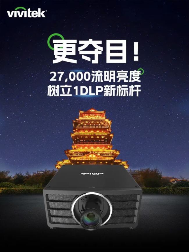 Vivitek麗訊全新旗艦，更_____；對于一臺旗艦級投影機，你的理解是……