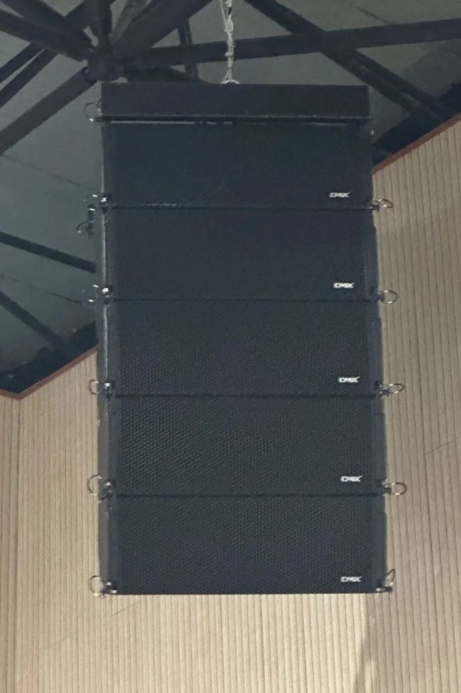 銳高智能DMIX擴聲系統應用于武漢某高校報告廳