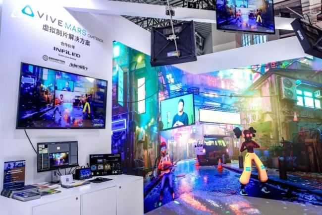 視爵光旭 x HTC VIVE，一站式虛擬制片解決方案亮相2023進博會