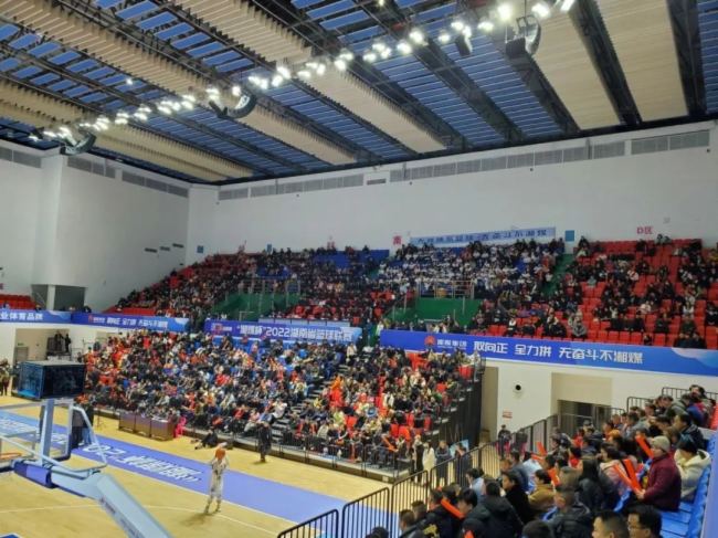 LAX圓滿完成懷化市體育中心籃球綜合館擴聲系統工程