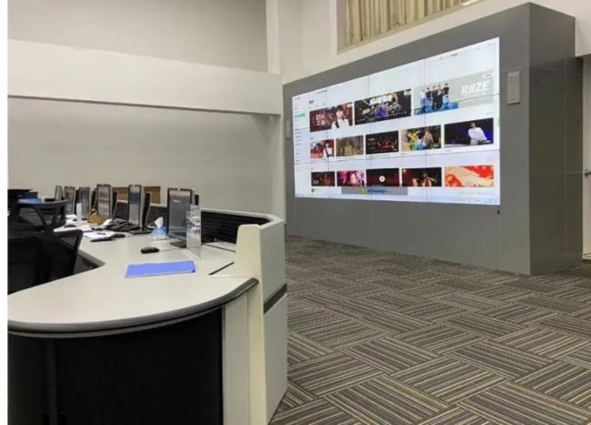 豐視控制展廳方案|福建三明某企業展廳項目
