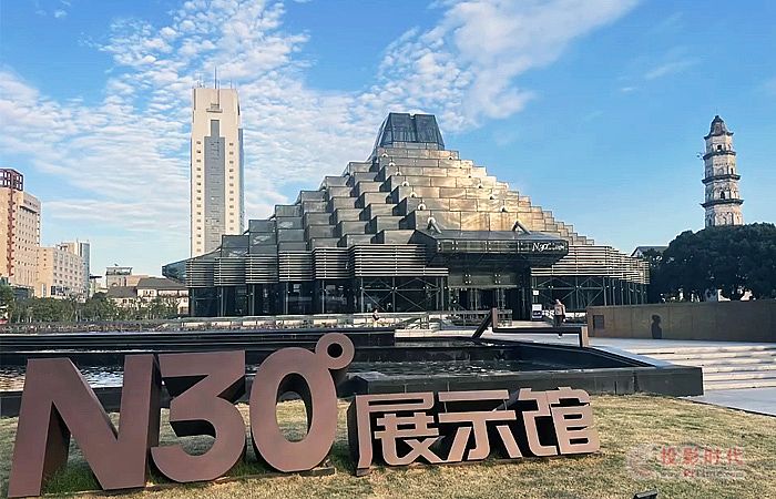 紹興文旅新地標(biāo)|雷曼康碩展LED創(chuàng)意屏點亮北緯30°展示館