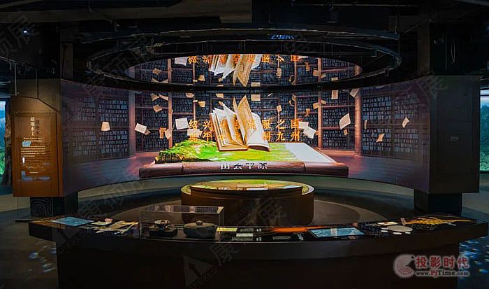 紹興文旅新地標(biāo)|雷曼康碩展LED創(chuàng)意屏點亮北緯30°展示館