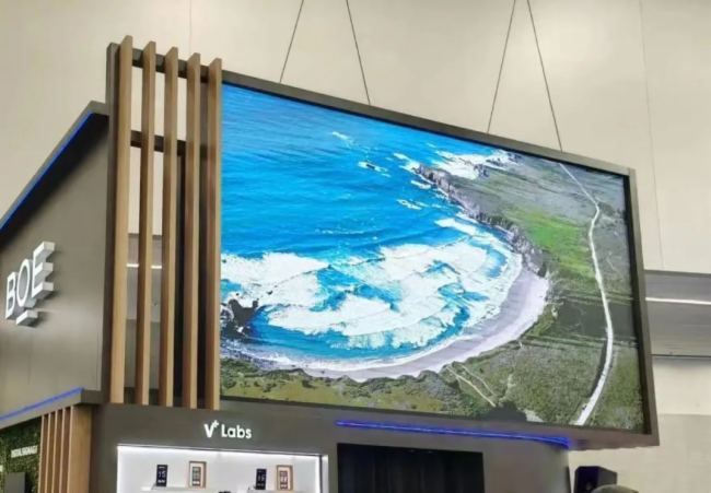 科技賦能 視覺享受 | 京東方MLED至臻產品亮相CES 2024