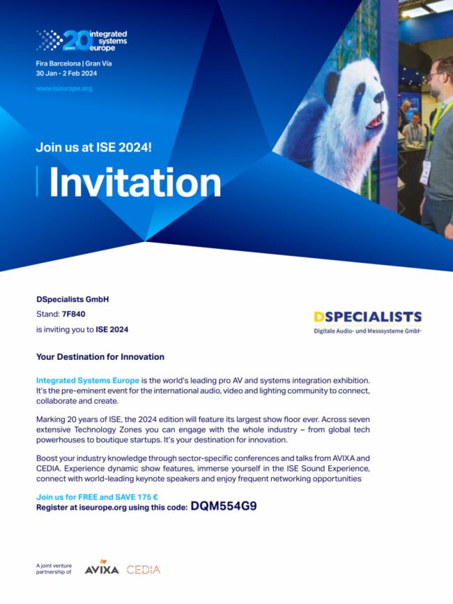 ISE 2024，重點音頻展商信息匯總，先睹為快！