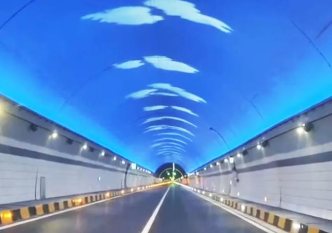 15公里木寨嶺隧道通車丨三思特色隧道照明藝術方案驚現渭武高速