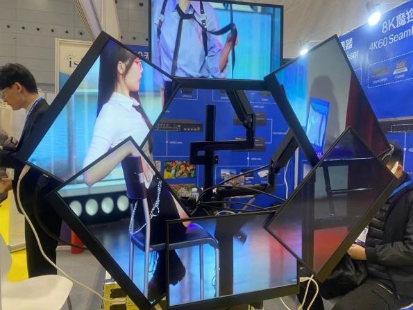 比特視訊攜8K魔控拼接器亮相2024 ISLE展，引領(lǐng)視覺新體驗