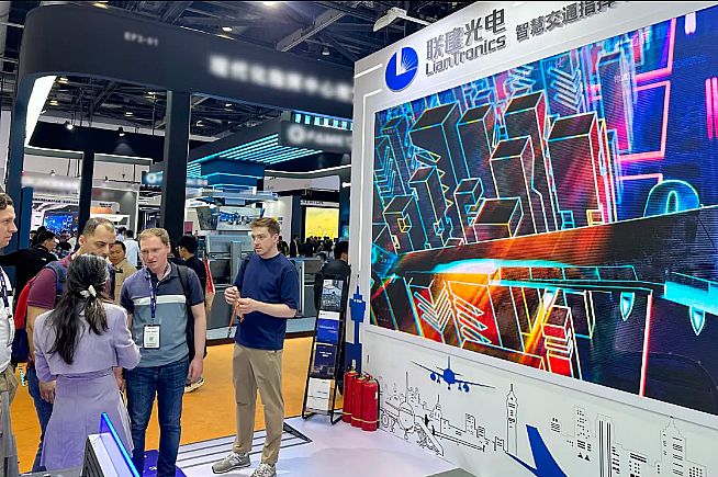 引領數字可視化智慧交通新潮流！聯建光電亮相北京IFC展會