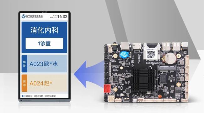 案例 | 視美泰智能終端主板IoT-3288A在醫(yī)院分診叫號(hào)項(xiàng)目的應(yīng)用