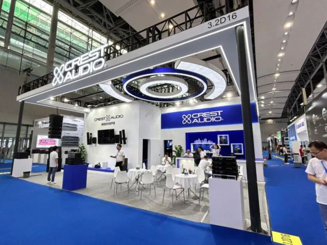 亞成攜手CREST AUDIO亮相Prolight+Sound 2024