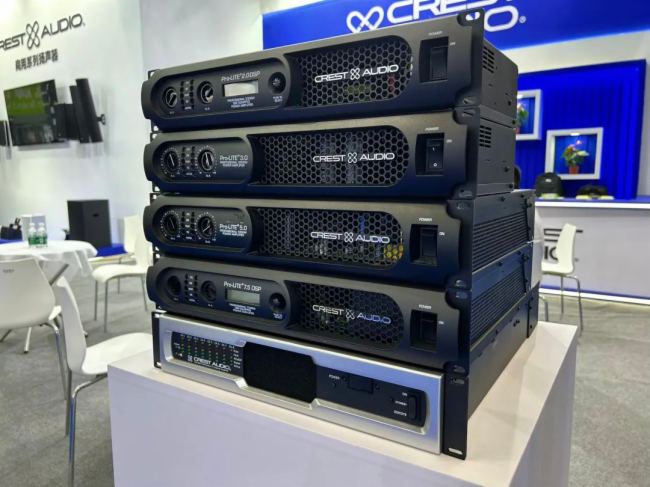 亞成攜手CREST AUDIO亮相Prolight+Sound 2024