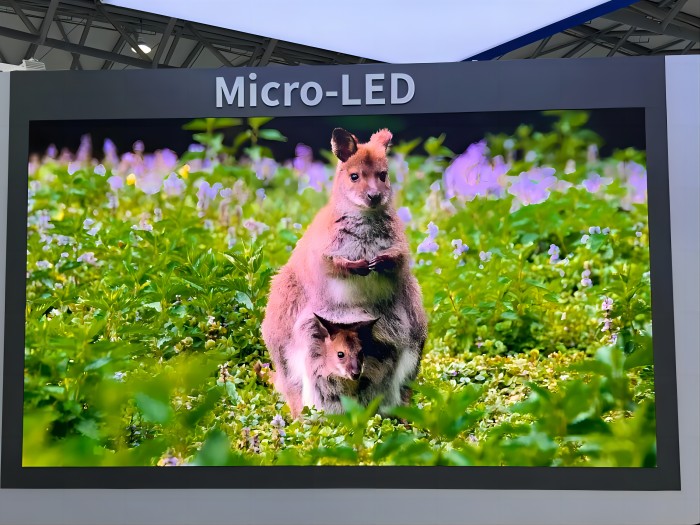 辰顯光電攜大尺寸P0.7 TFT基Micro-LED拼接屏亮相DIC EXPO 2024