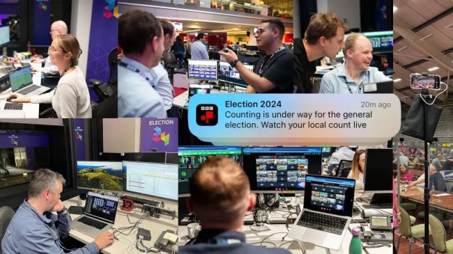 BBC工作人員采用TVU云制播方案進行節目的遠程管理制作