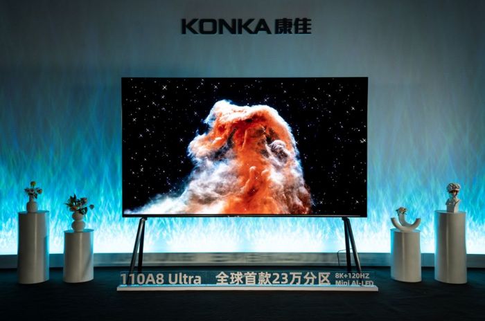 全球首發！康佳23萬+級超級分區Mini AI-LED電視，開啟極致畫質新紀元