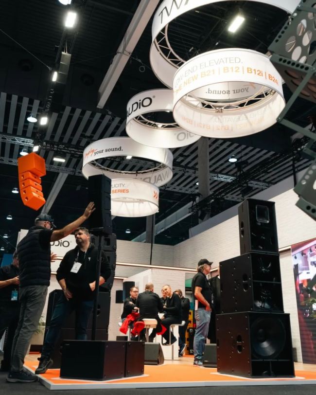 德國TWAUDIO在ISE 2025展會大放異彩，展現(xiàn)卓越音響魅力