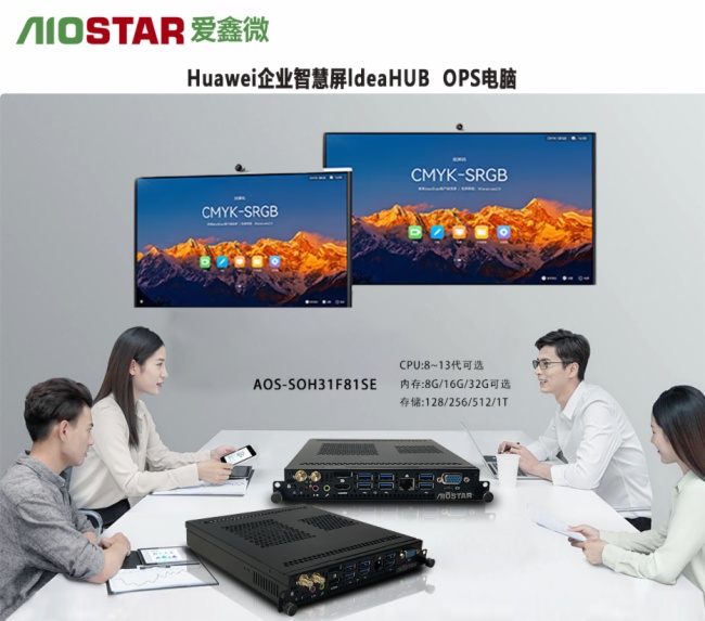 愛鑫微及時響應國產化需求-積極推出完美匹配華為IdeaHub B2/B3系列OPS電腦模塊